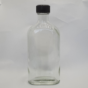 Botol kaca gepeng/madu merah 250 ML